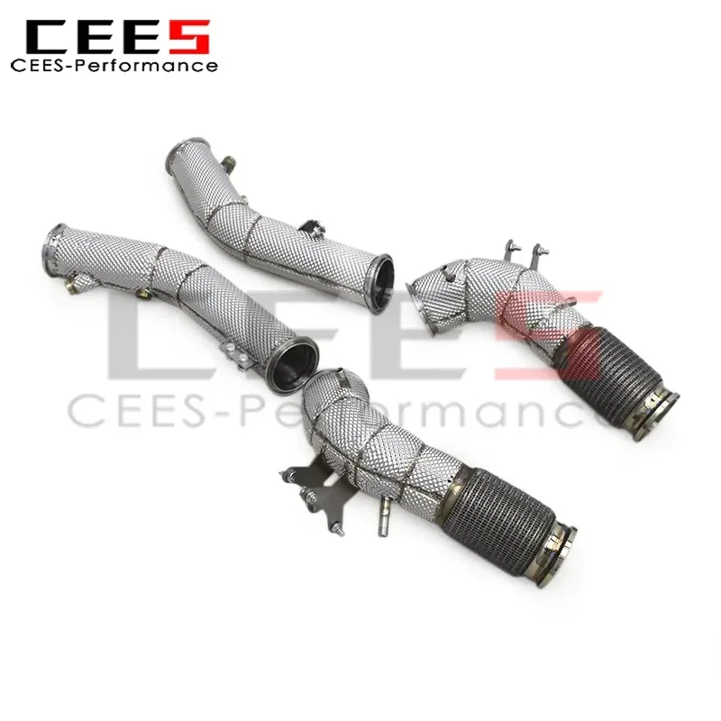 

CEES Downpipe Exhaust for Maserati MC20 3.0T 2020-2024 Stainless Steel High-Flow Downpipe Exhaust System