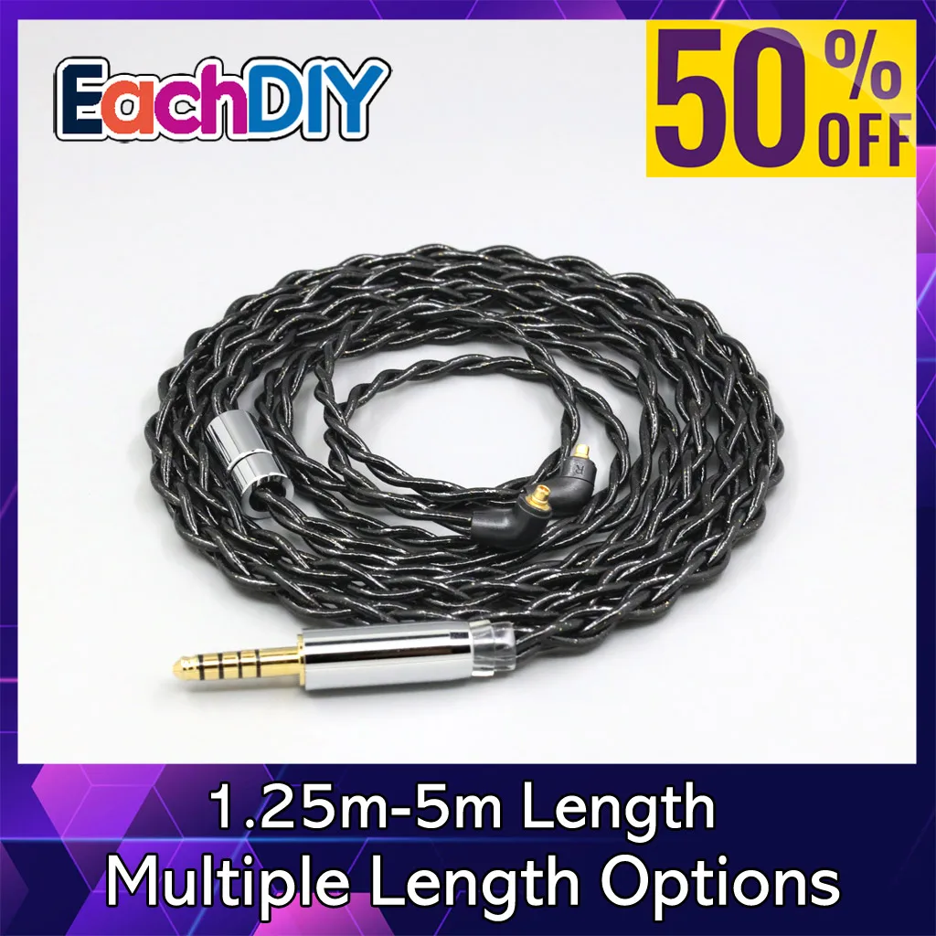 

99% Pure Silver Palladium Graphene Floating Gold Cable For Etymotic ER4SR ER4XR ER3XR ER3SE ER2XR ER2SE LN008321