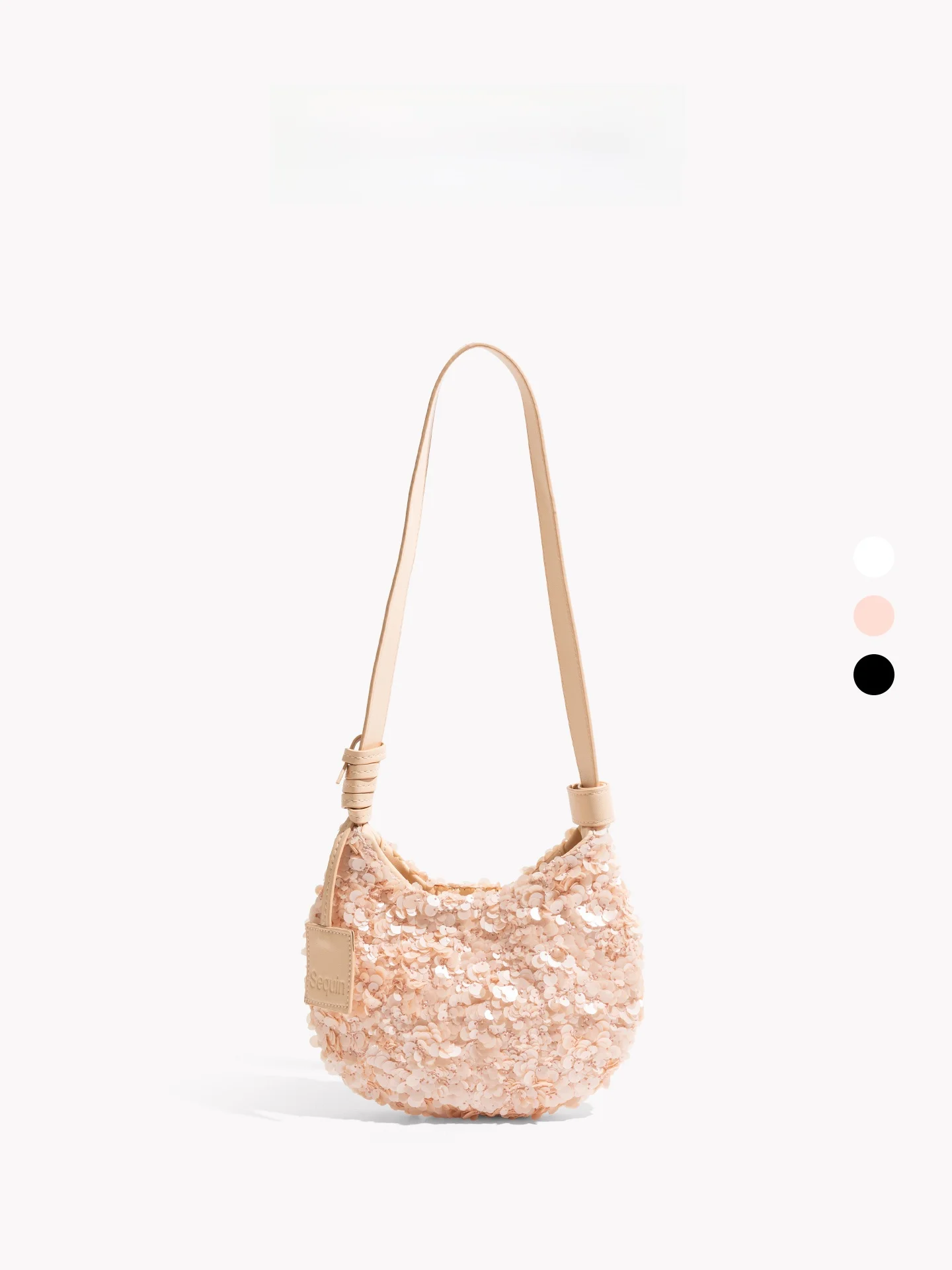 

Fashionable Sequin Waterdrop Crossbody Bag Women's Single Shoulder Bag Lightweight Luxury Orange Girl Lu Yuxiao Kore...