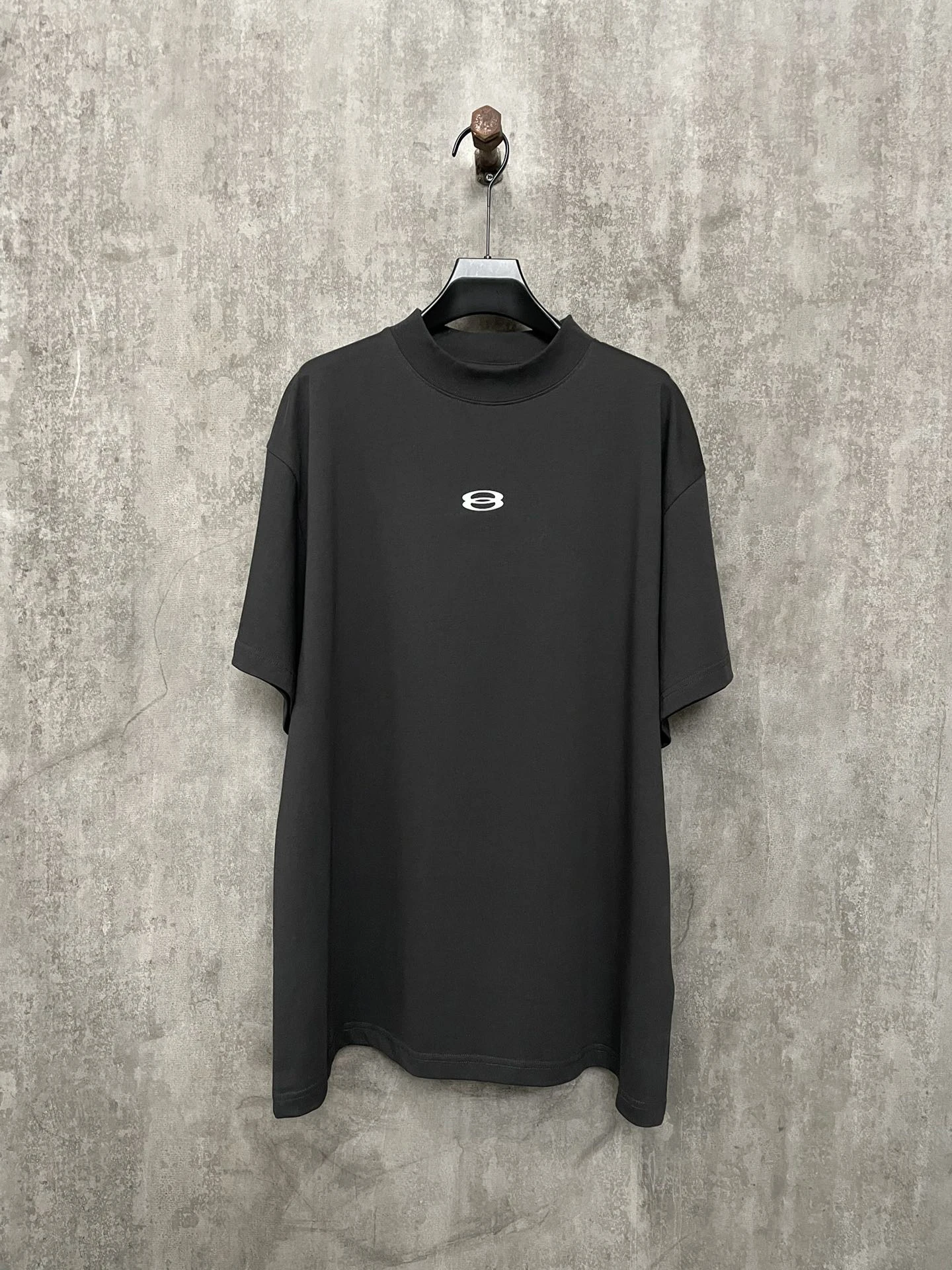 24SS High Quality 8 Logo Printed T shirt Men Women Streetwear Hiphop Oversized Men Casual Cotton T-Shirt