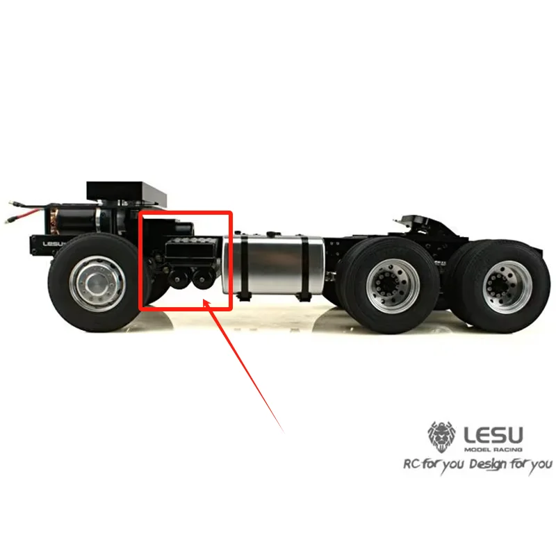 LESU 1/14 タミヤトラクタートラックバッテリーボックス燃料タンク G-6011-A DIY 修正モデルアクセサリー