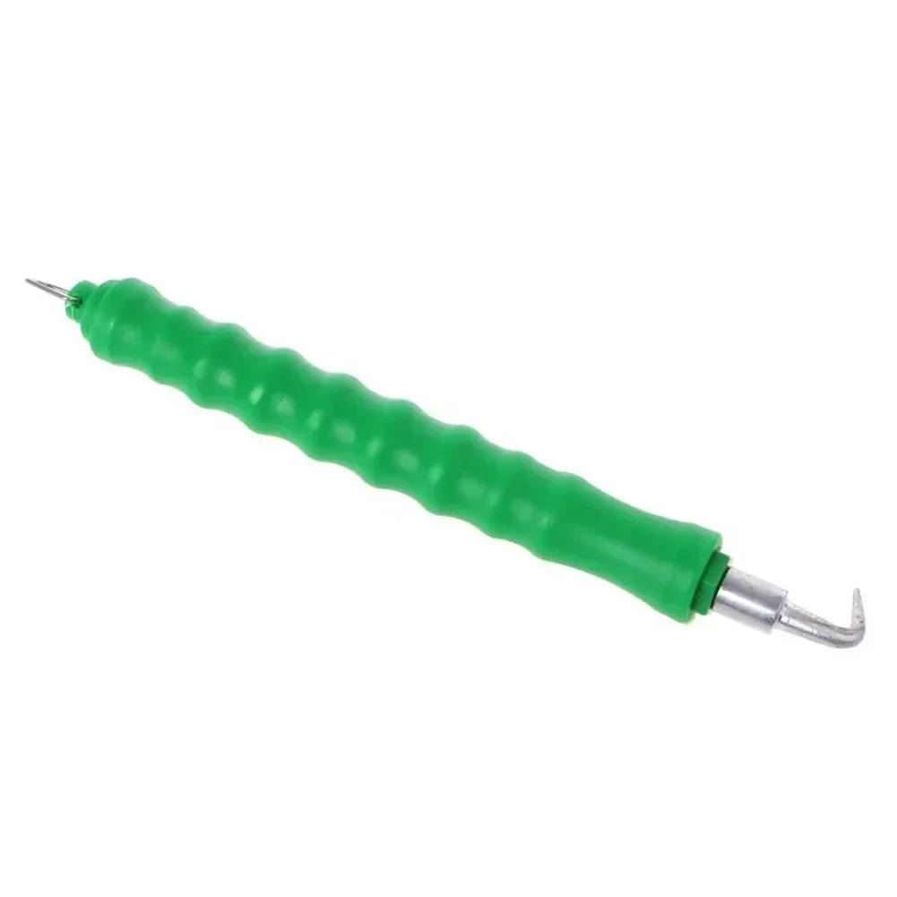 Green Semi-automatic Steel Bar Tying Hook Winding Tool Automatic Rebar Tie Wire For Construction Tools Accessories