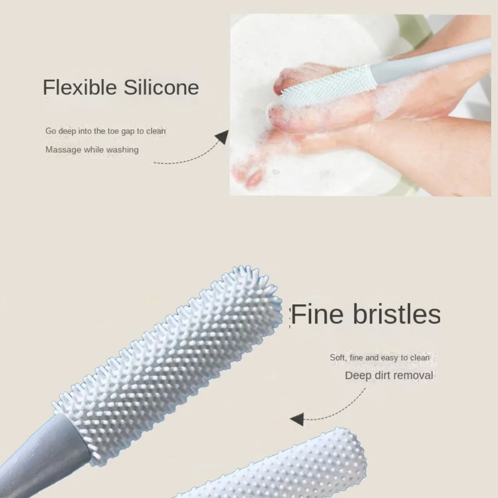 Multifunctional Toe Seam Scrubbing Brush Relieve Itching Rubbing Ash Rubbing Foot Tool Wash Feet Remove Dead Skin