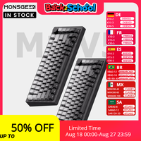 Akko MonsGeek M1 V5 Tri-mode Mechanical Keyboard VIA 75% ANSI/ISO 3/5 Pins Customized Hot-swappable RGB Rapid Disassemble Gasket