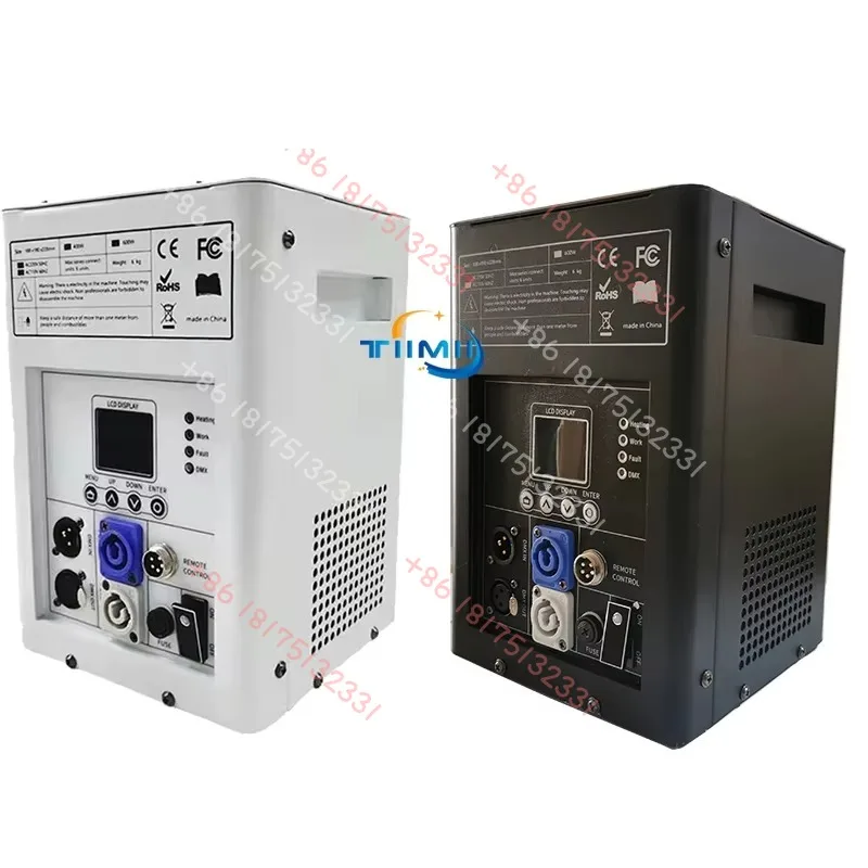 750W Ti Powder Cold Spark Machine Stage Effect Remote Control For Wedding Celebration Lighting Fountain Firework-s Flightcase