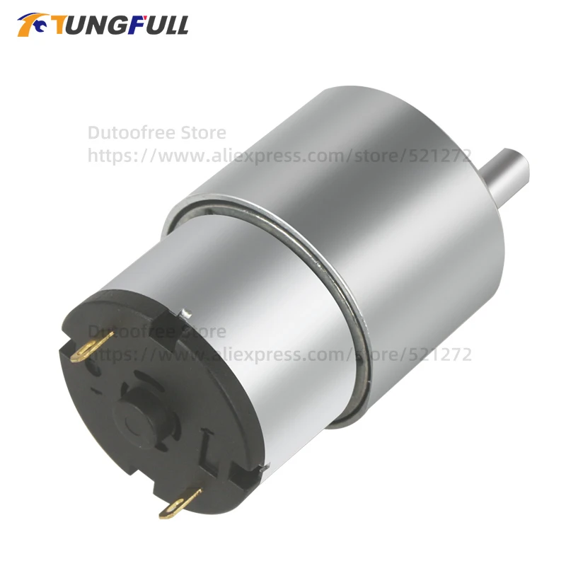 Miniature High Torque DC Motor Gearbox 6V/12V/24V 7RPM~960RPM Eccentric Shaft Gear Motor Reduction DC Brush Motor