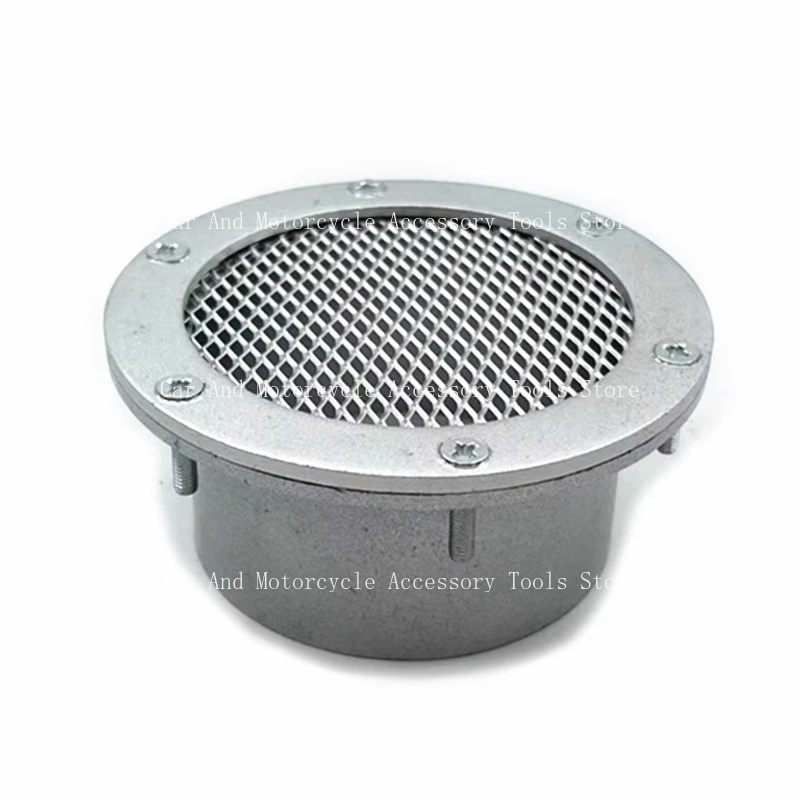 Car Modification Intake Telescopic Pipe Vent Cover with Mesh Filter 76MM