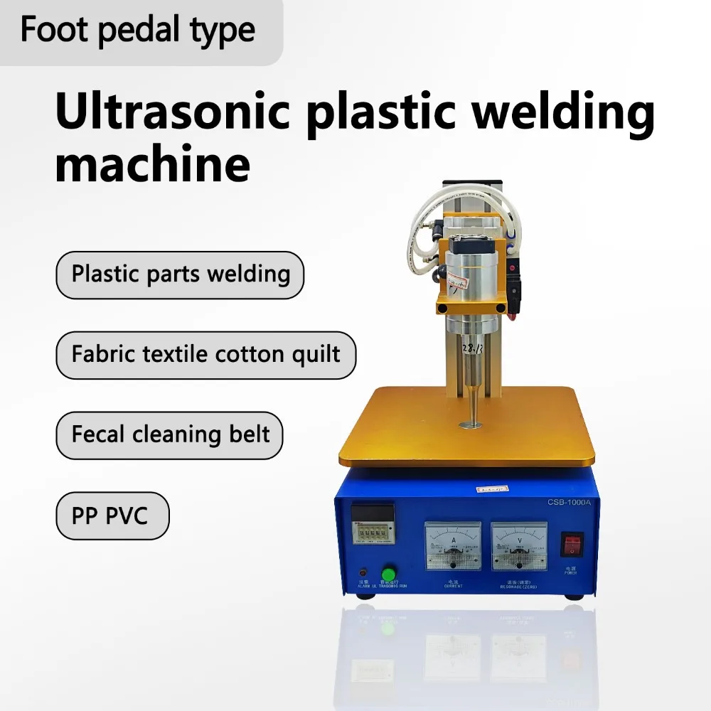 【2026】Selin Portable Mini Handheld Ultrasonic Spot Welder 220V 28KHZ 2000W New Nylon ABS PP PC