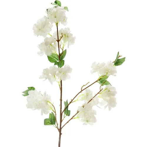 Dekorsende Artificial Cherry Branch White