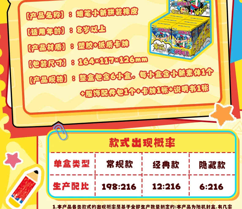 Original Crayon Shin-Chan Blind Box Cartoon Anime Crayon Shin Chan Vinyl-Gummi-Puppe Spielzeug Schlüsselanhänger Spielzeug – Detail 3