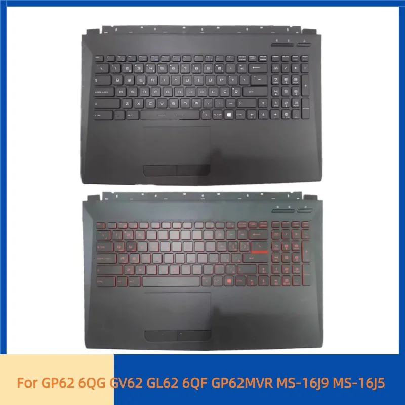 

Новый чехол для ноутбука GP62 6QG GV62 GL62 6QF GP62MVR MS-16J9 MS-16J5, верхний чехол для упора для рук, крышка C, клавиатура с подсветкой