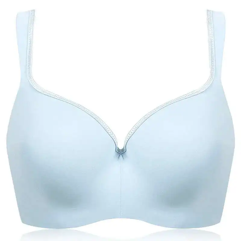 

Large Bra Plus Size Lingerie For Women Breast Seamless Smooth Thin Cup Style Brasier Mujer Brassiere Femme B C D E F G 70 75 80