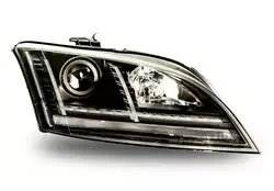 Wholesale Manufacture Flow Turns To The HID Version With Follow The Crack Version For Audi TT 2006-2013 Head Lamp Plug And Play