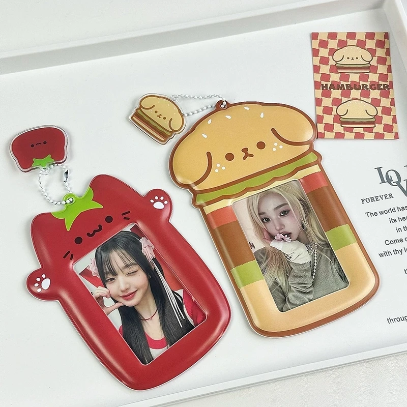 3 Inch Cute Photocard Holder Kpop Photo Card Organizer Idol Photo