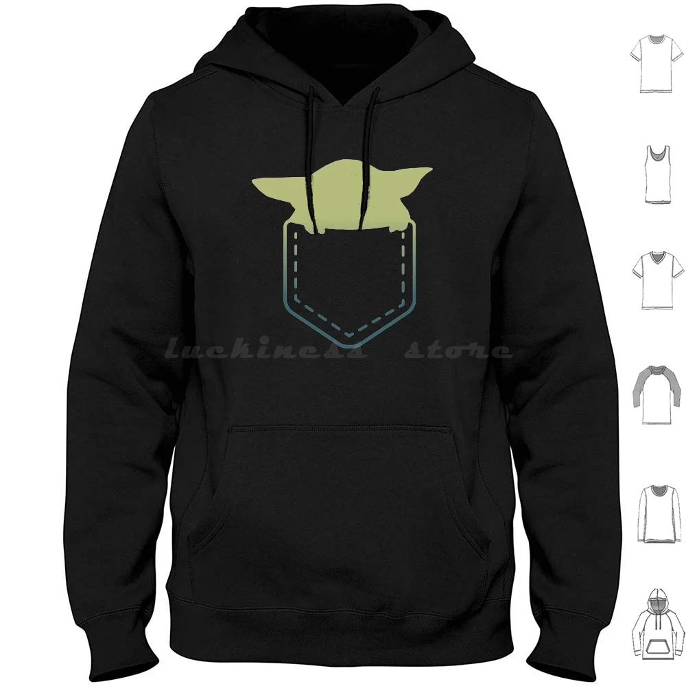 Too Cute I Am Hoodie Cotton Long Sleeve Baby The This Is The Way Mando I Have Spoken The Child Baby Boba Fett Bounty