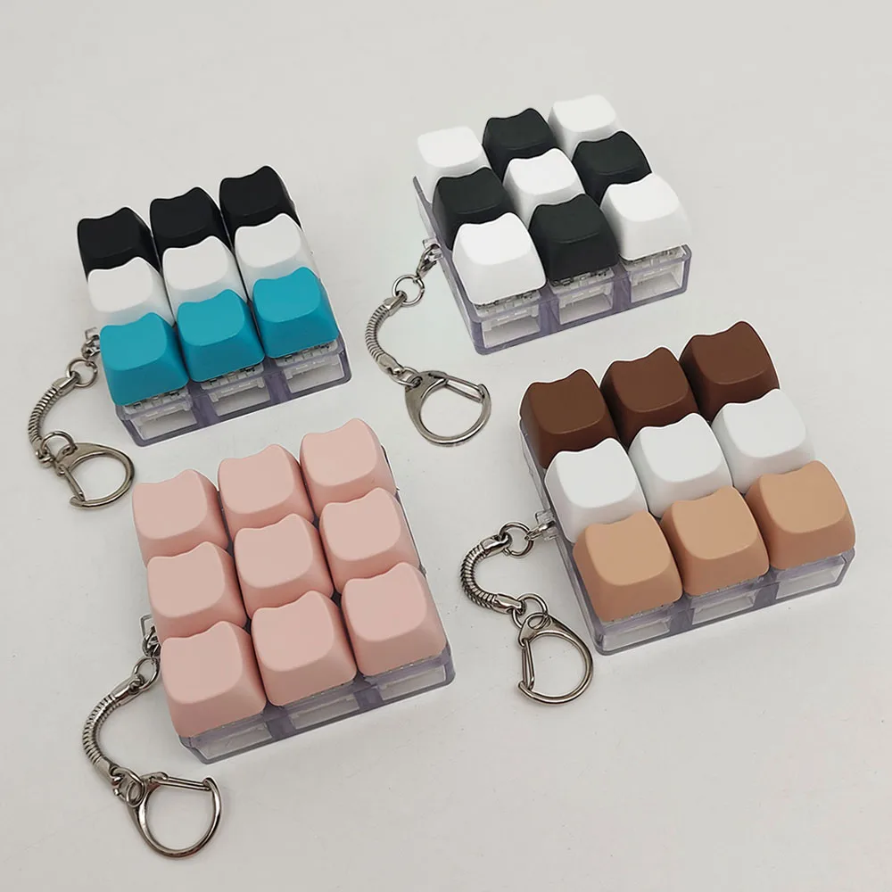 Llaveros de juguete de descompresión para la yema del dedo, novedad, juguetes Pop de presión lenta, suministros para fiestas, juguetes creativos para adolescentes, regalos presentes