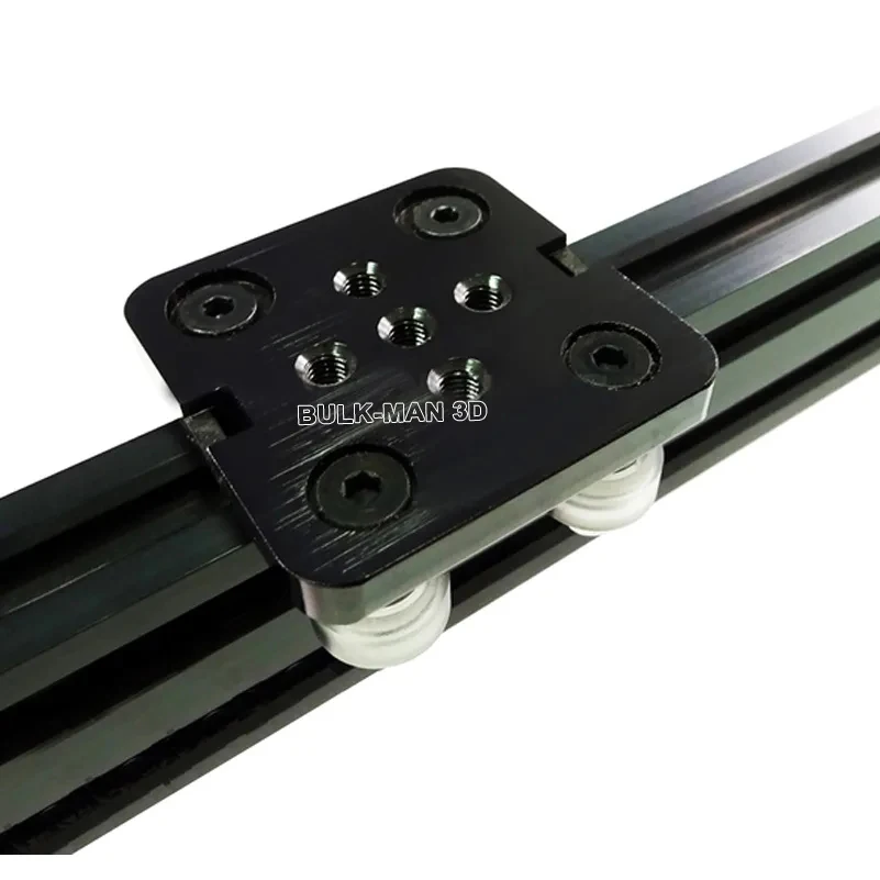 Imagem -06 - Pacote Mini Atuador Linear V-slot Kit de Correia com Motor de Passo Nema 17 Faça Você Mesmo 250 mm 500 mm 1000 mm