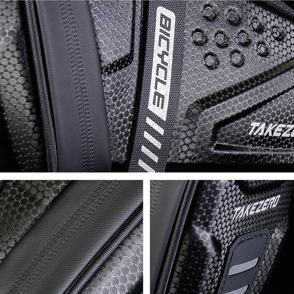 1/2PC Bicycle Saddle Bag Shockproof Bike Saddle Bag For EVA Hard Shell Refletive Large Capatity 1L/2.5L MTB Bike Bag Accessories