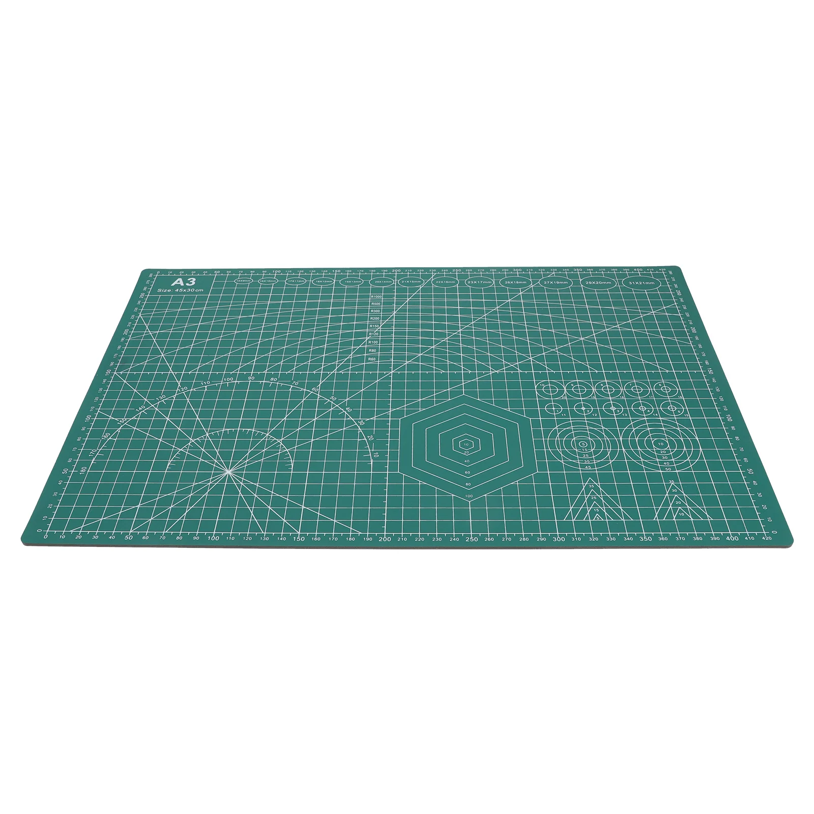 

Professional A3 Double Side Cutting Mat with Scale Non-Slip Surface for Quilters Students Craftsmen Paper Cutting Carving Sewing