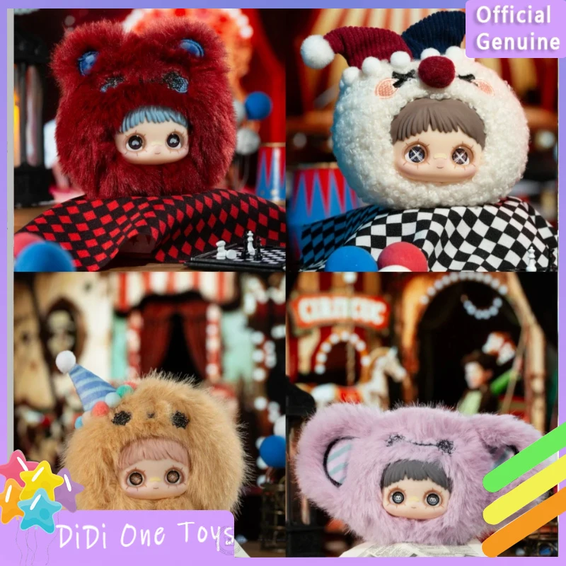 

Новая оригинальная серия Maymei Crazy Circus, слепая коробка, кавайный кулон, милая коллекция кукол, украшение для рабочего стола, модный тренд, подарок для девочки