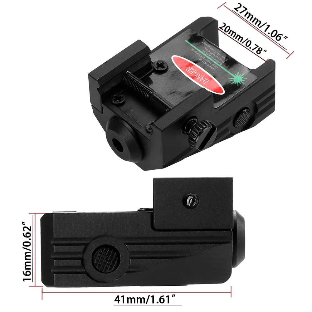 Tactical Training Laser Sight Training Hunting Red Green Blue Laser Training Bore Sight Dry Firing Practice Magnetic Charging