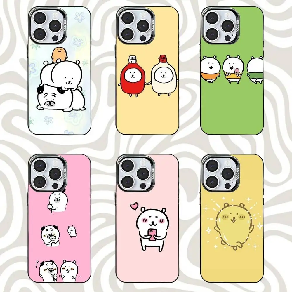 

J-Jokes Cute B-Bear-rs Phone Case For iPhone 16,15,14,13,12,11,Mini,Pro,SE,MAX Black Matte Shockproof Cover