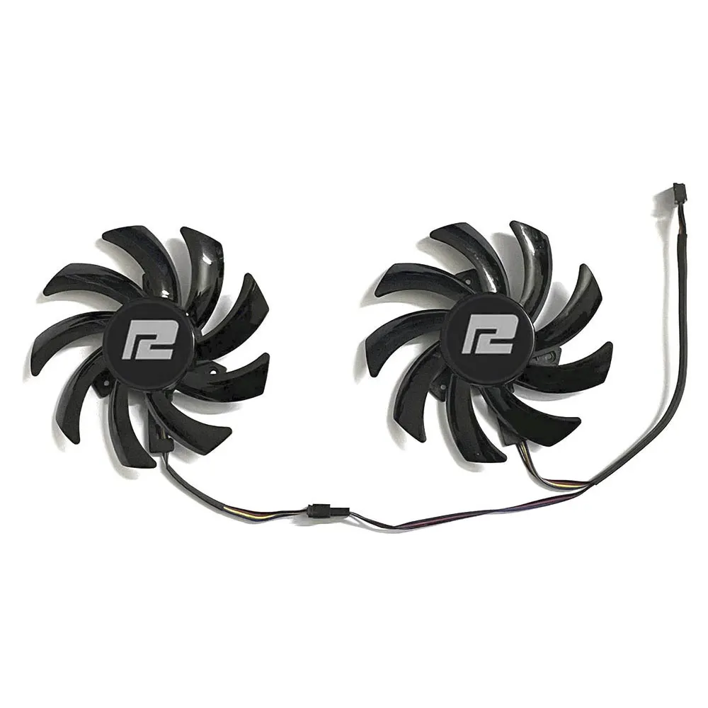 85MM 4-pin FDC10H12S9-C T129215BU RX 5700 5500 5600 XT graphics card fan for Powercolor RX 6700XT 6600XT 6600XT 6600 fighter fan