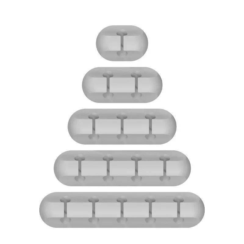 Kabelhalter-Clips, Kabelmanagement, Kabel-Organizer, Clips aus Silikon für USB-Ladekabel, Maus, Kabel, Draht, PC, Büro, Zuhause, Auto