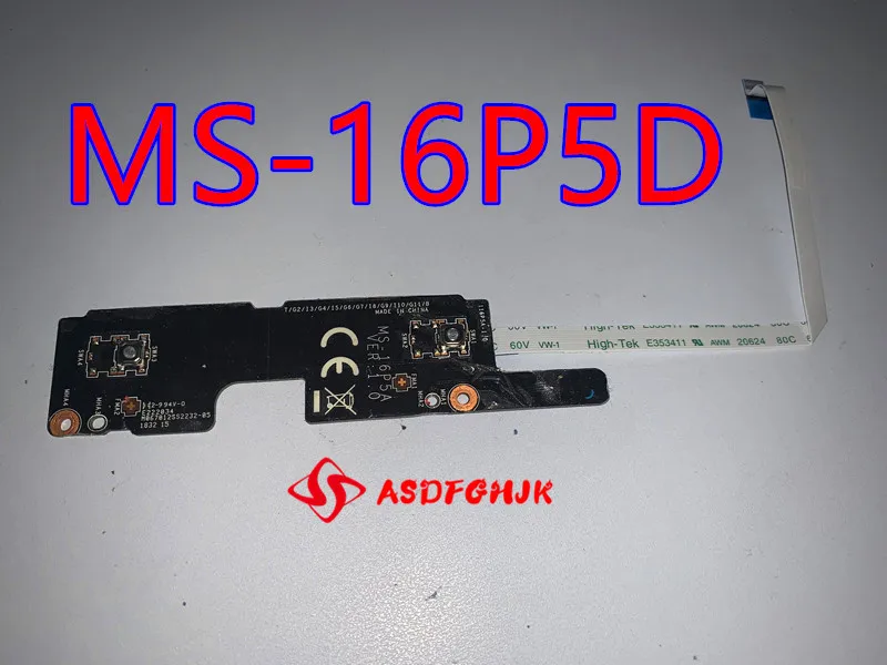 

Used Ms-16p5a FOR MSI Gp63 GE63VR GE63 GE73 GP73 GE73VR Media Button Board ms-16p5 MS-17C5 WITH CABLE Works Perfectly