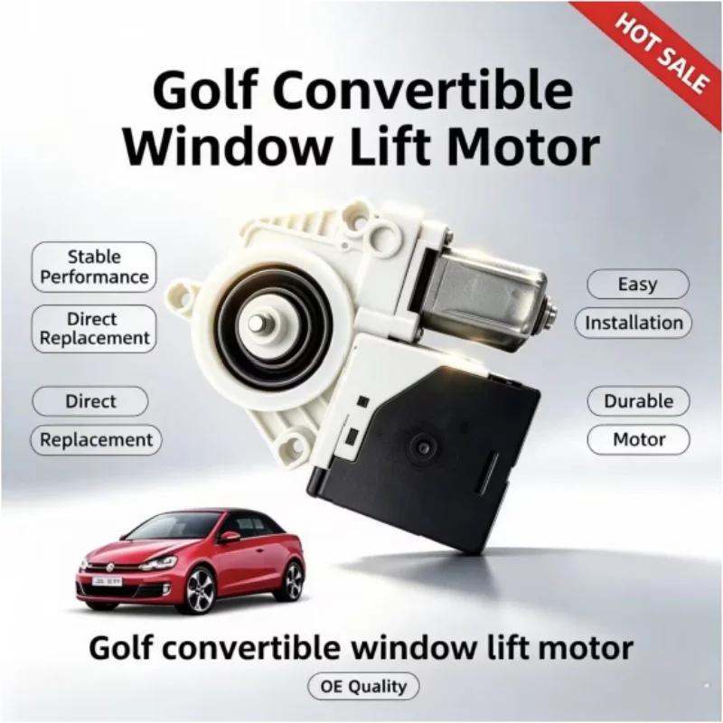 Raammechanisme motor OE-nummers 1Q0959701H 1Q0959702H 5K0959792A 5K0959793A Geschikt voor Volkswagen Golf MK6 Cabriolet Scirocco