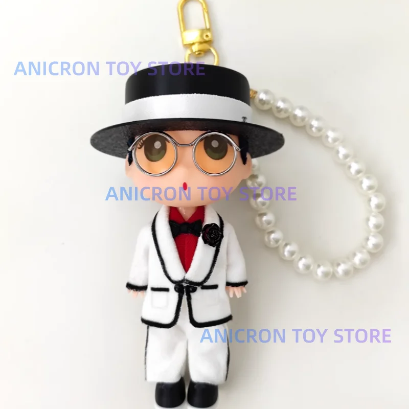 พวงกุญแจตุ๊กตา G-D Doll งานคอนเสิร์ตซิดนีย์ หมวกทรงสูง หมวกฟาง ชุดสูท ตุ๊กตา Gd Doll ทำมือ ขนาด 13 ซม. ของขวัญสำหรับแฟนๆ