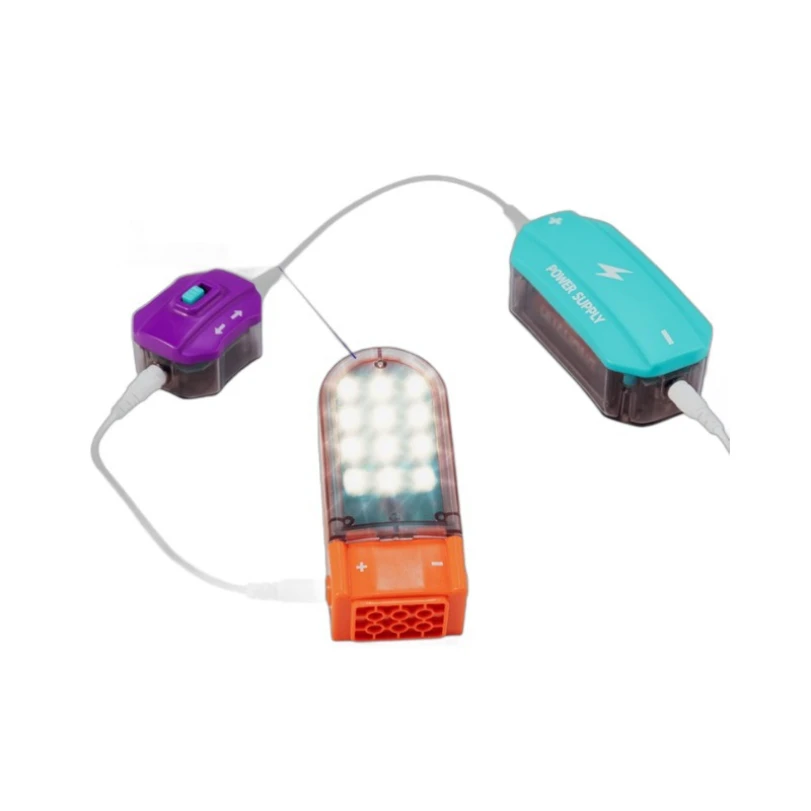 Circuit Experiment Building Blocks Toy Assembly Science Experiment Set Physics Enlightenment Wholesale DIY Science Education Ass