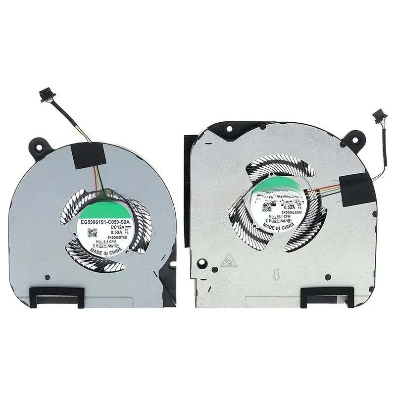 Вентилятор для ноутбука DELL G7 17 7700 EG50061S1-C050-S9A EG50061S1-C040-S9A 0KFDJ9 KFDJ9 0WMJ4N WMJ4N DC 12V 0,52A Новый