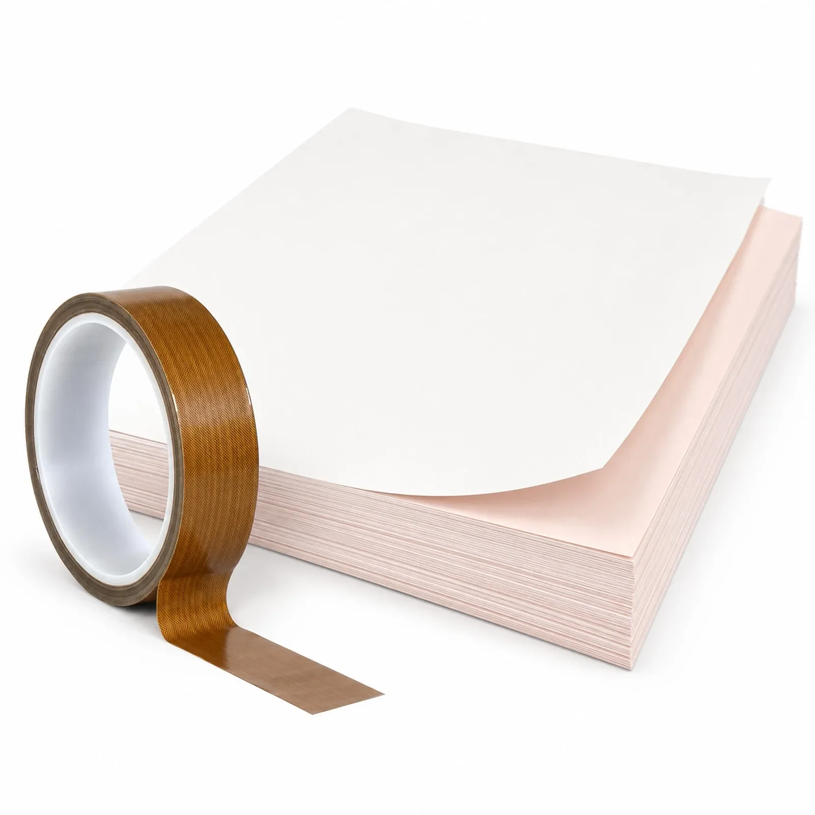 25/100/150Pcs A4 Sublimation Paper , Heat Transfer Paper for Mug T-Shirt DIY, Include 10mmx10m Heat Press Tape for Inkjet Printe