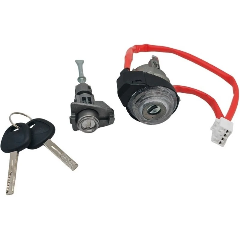 Leading-For Kia Sportage EX Pack 2017-2022 Ignition Lock Cylinder& 2 Keys- Part Numbers 81900-D9G00 81900D9G00