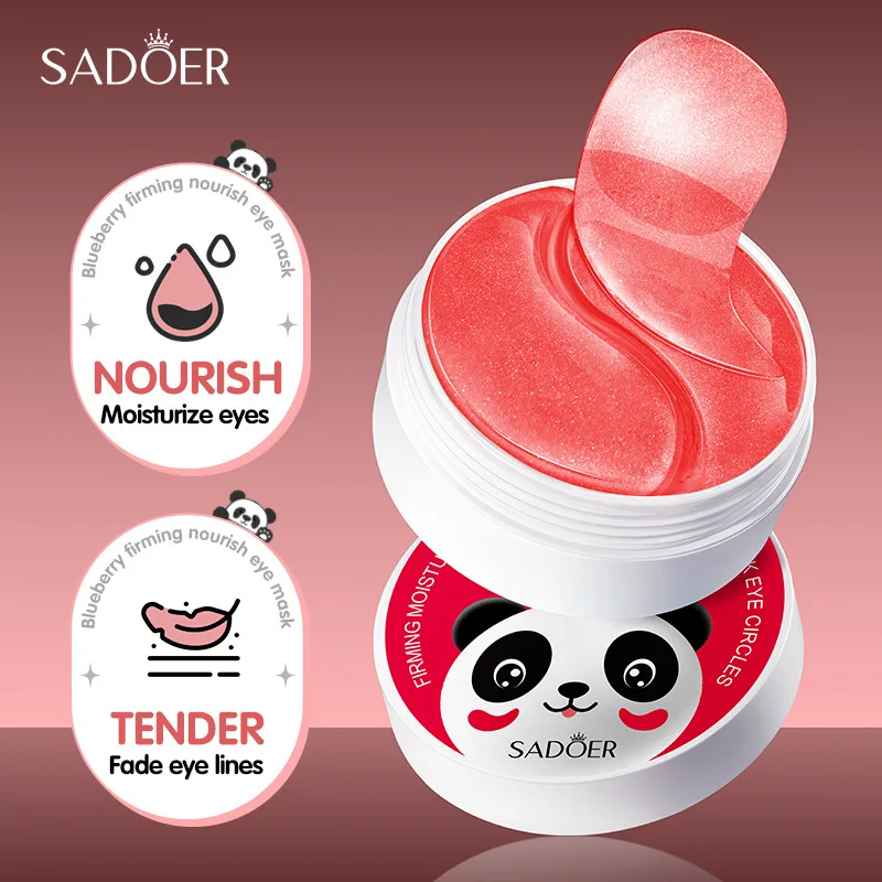 Apple essence firming and moisturizing eye mask, used to remove dark circles, care for the eye area, and for facial care