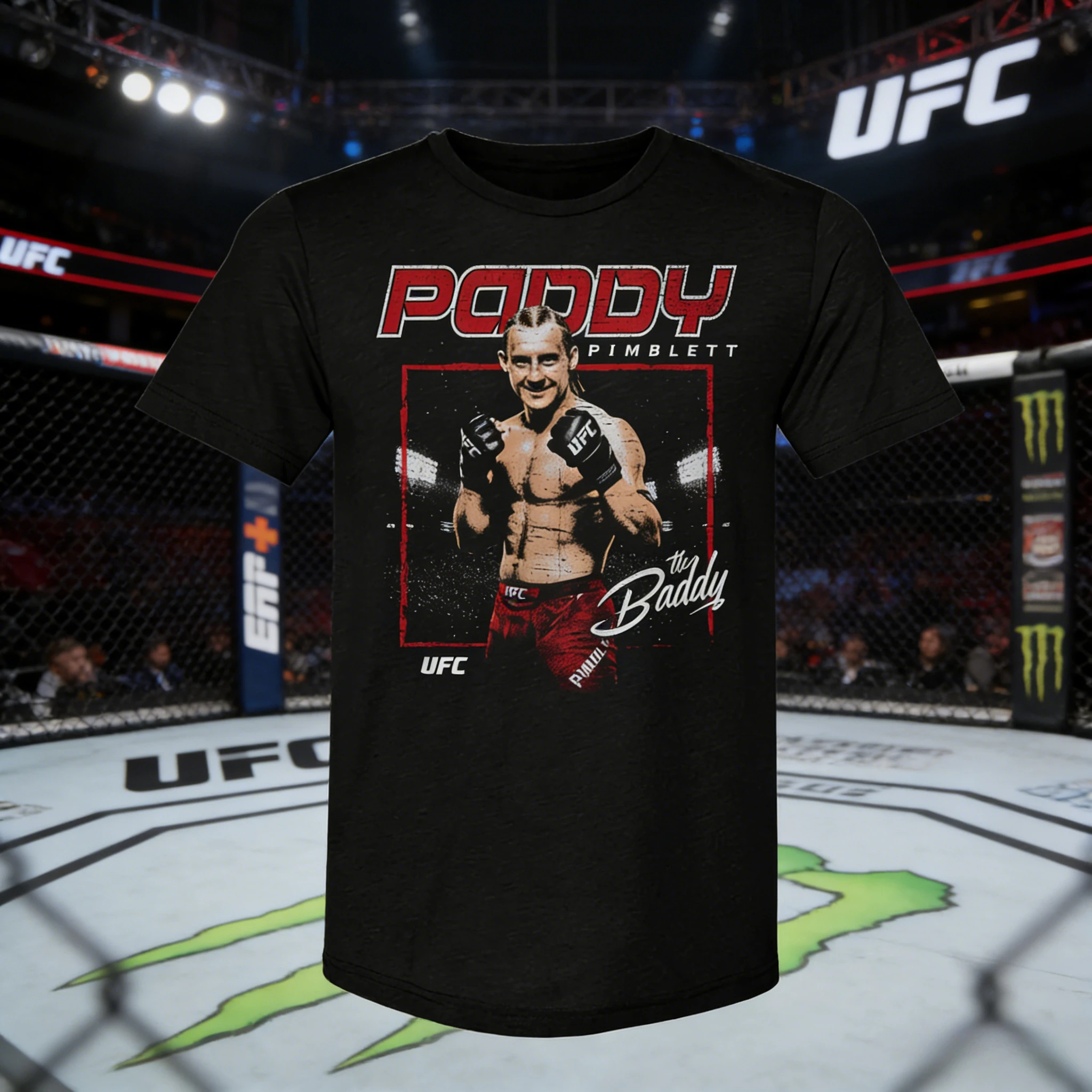 

Лето 2026, UFC Paddy Pimblett, боевая футболка с рисунком, женская спортивная хлопковая свободная рубашка с короткими рукавами для отдыха и фитнеса, унисекс