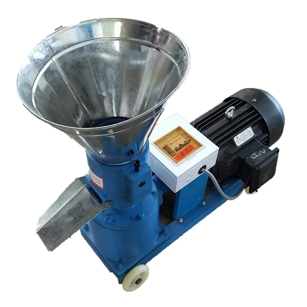 Engine Pellet Machine Plastic Wood Pellet Machine Pelletizer Animal Four Roller Feed Processor Pelletizer Lamp