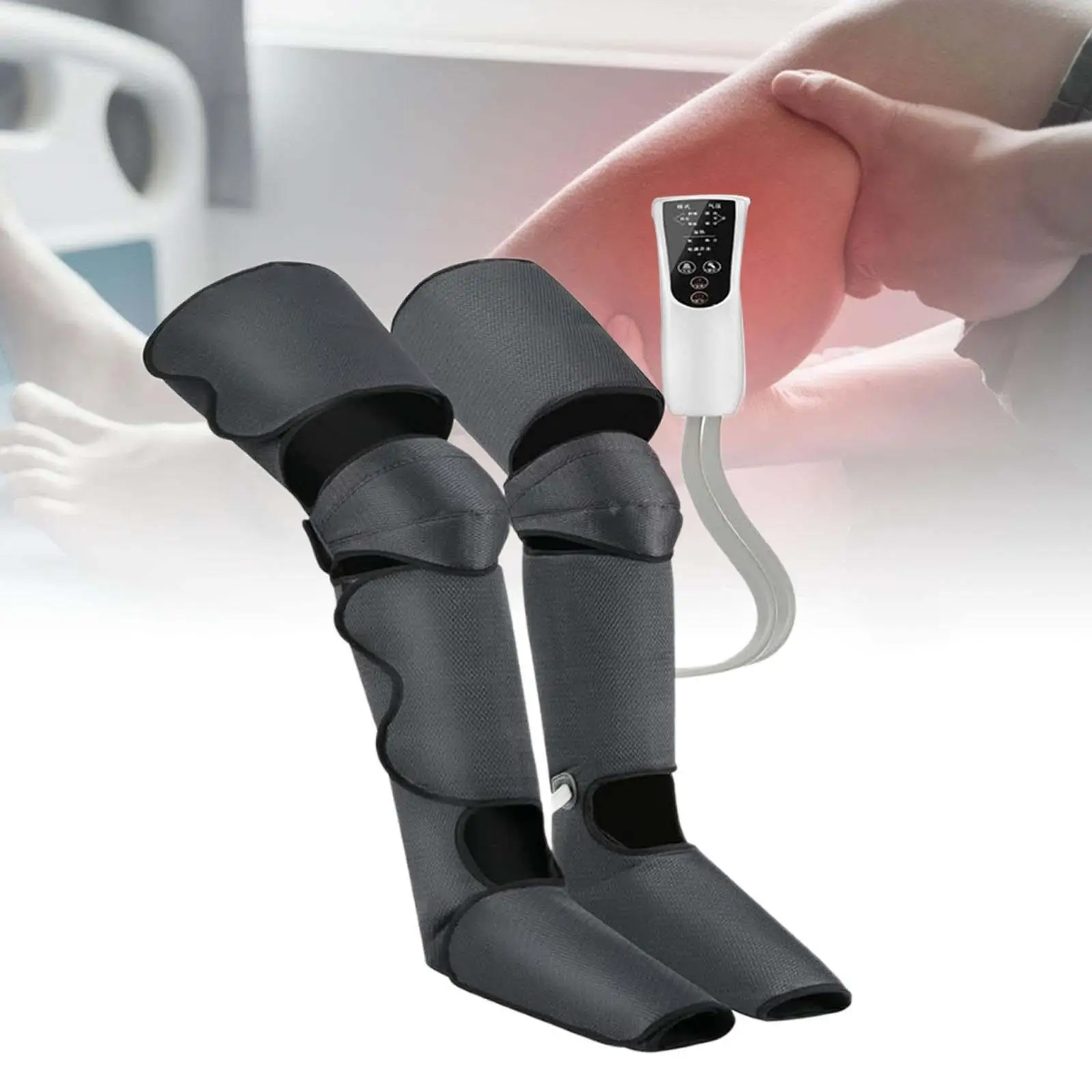 

Leg Massager for Circulation for Men Women Air Compression for Leg Knee Foot