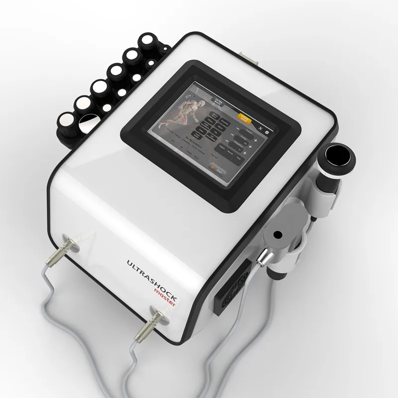 2 in 1 ESWT Shockwave Combo Ultrasound Therapy Device Radial Shock Wave for Pain Relief