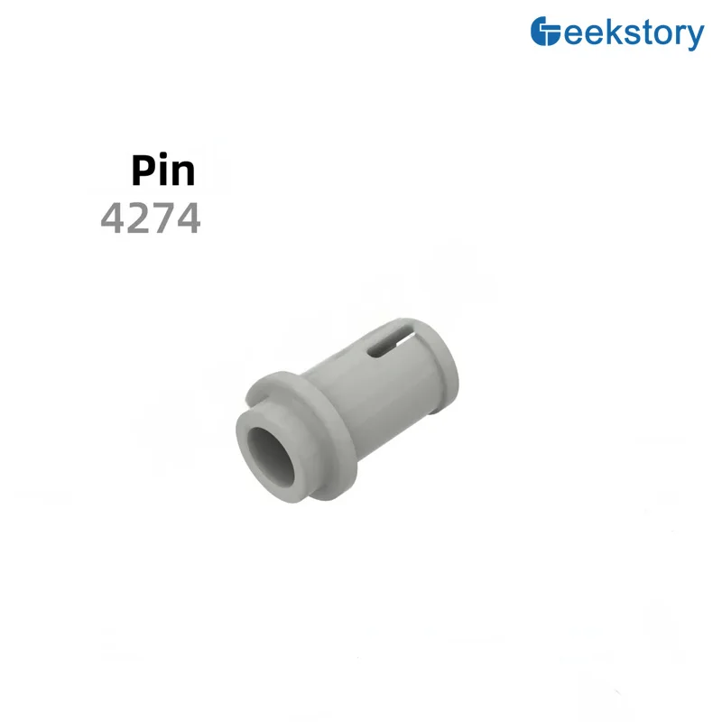 100 pçs 1/2 pinos tecnologia de montagem blocos de construção peças suaves 3/4 pinos moc 4274 brinquedos diy modelo tijolos acessórios substituição