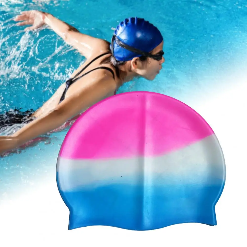 Swimming Soft Ear Swimwear Hat for Adult Women Bathing Hat Swimming Soft Ear Swimwear Hat for Adult