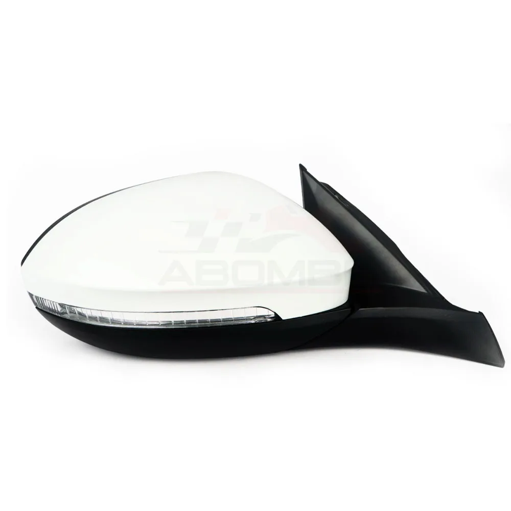 Side Rear View Mirror Assembly Turn Light Assy For VW T-Roc 2023 2024 2025