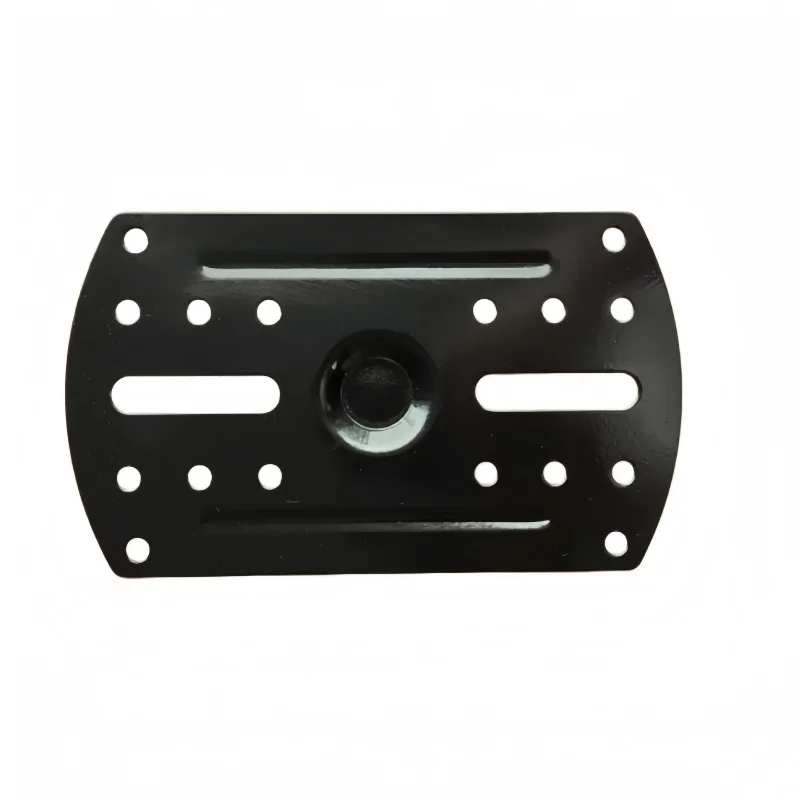 1/2 Piece Triangular Bracket Tray: Metal Speaker Bracket Tray, with 18 Fixed Mounting Holes: Iron Plate Thickness 0.15cm, Load Capacity 60kg; Suitable for Tripod Lift Brackets, Used in Conjunction with Wall Mounting Brackets, for Fixing Speakers, Projectors, Etc. - view 4
