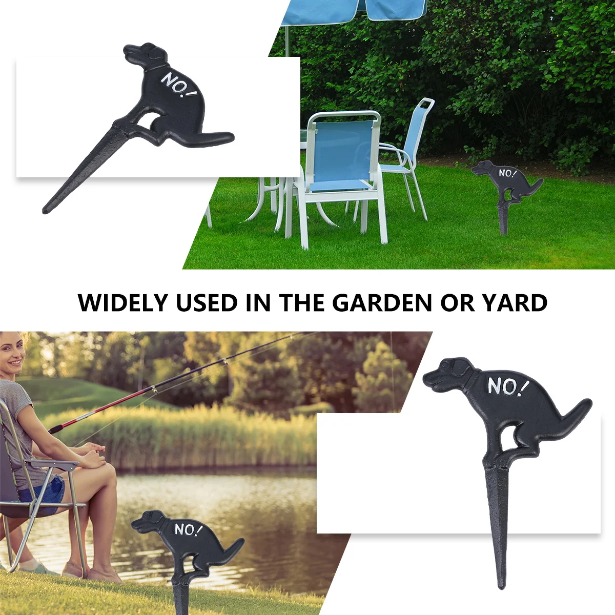 حديقة ديكور تمثال الحديد الزهر لا التبرز علامة لساحة الحديقة علامة الحديقة فناء الديكور في الهواء الطلق إمدادات المناظر الطبيعية