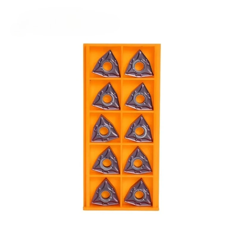

Jeekvisen WNMG080408MA 10pcs Tungsten Carbide Insert for CNC Cutting Tools Wear Resistance Blade 300g kg10 pieces per box