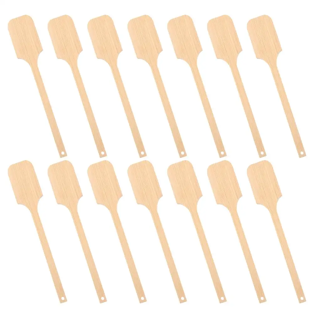20 Pcs Fan Handles Bamboo Sticks DIY Projects Craft Sticks Special Fan Handle Craft Kit Occasion Decorative Fans