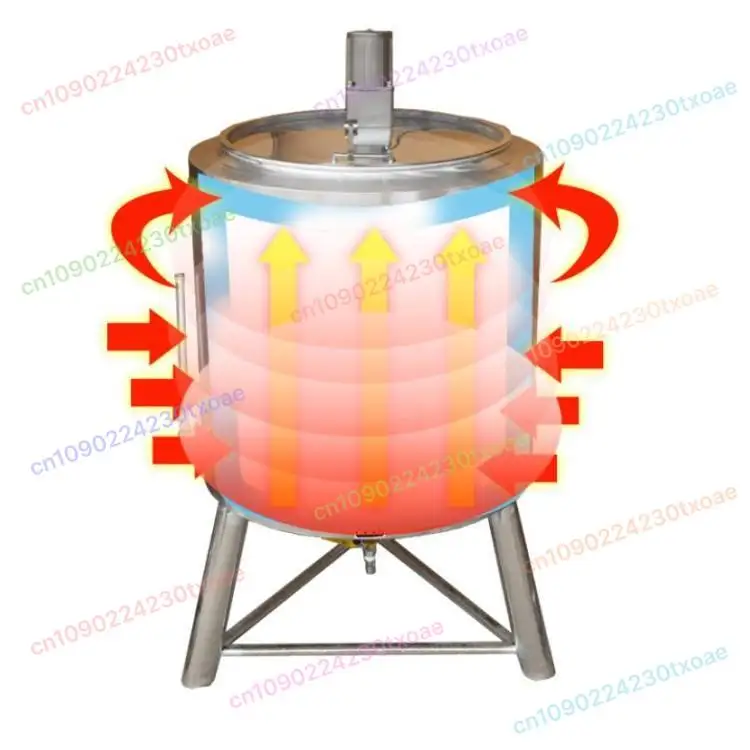2-6KW Pasteurization Machine 30L Commercial Sterilizer for Milk Farm 220V 380V Intelligent Control