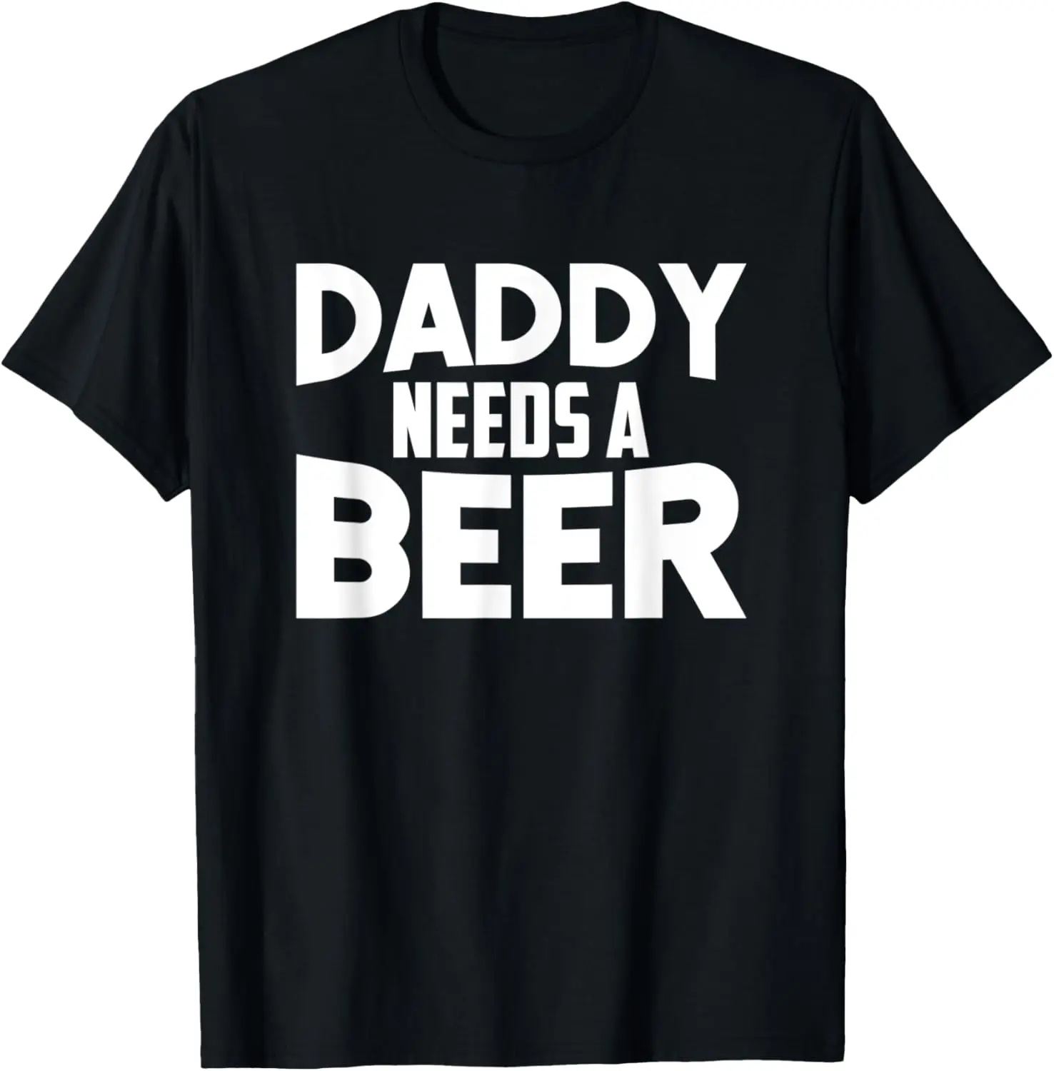 

Daddy Needs A Beer — футболка с забавным пивным папой на день отца