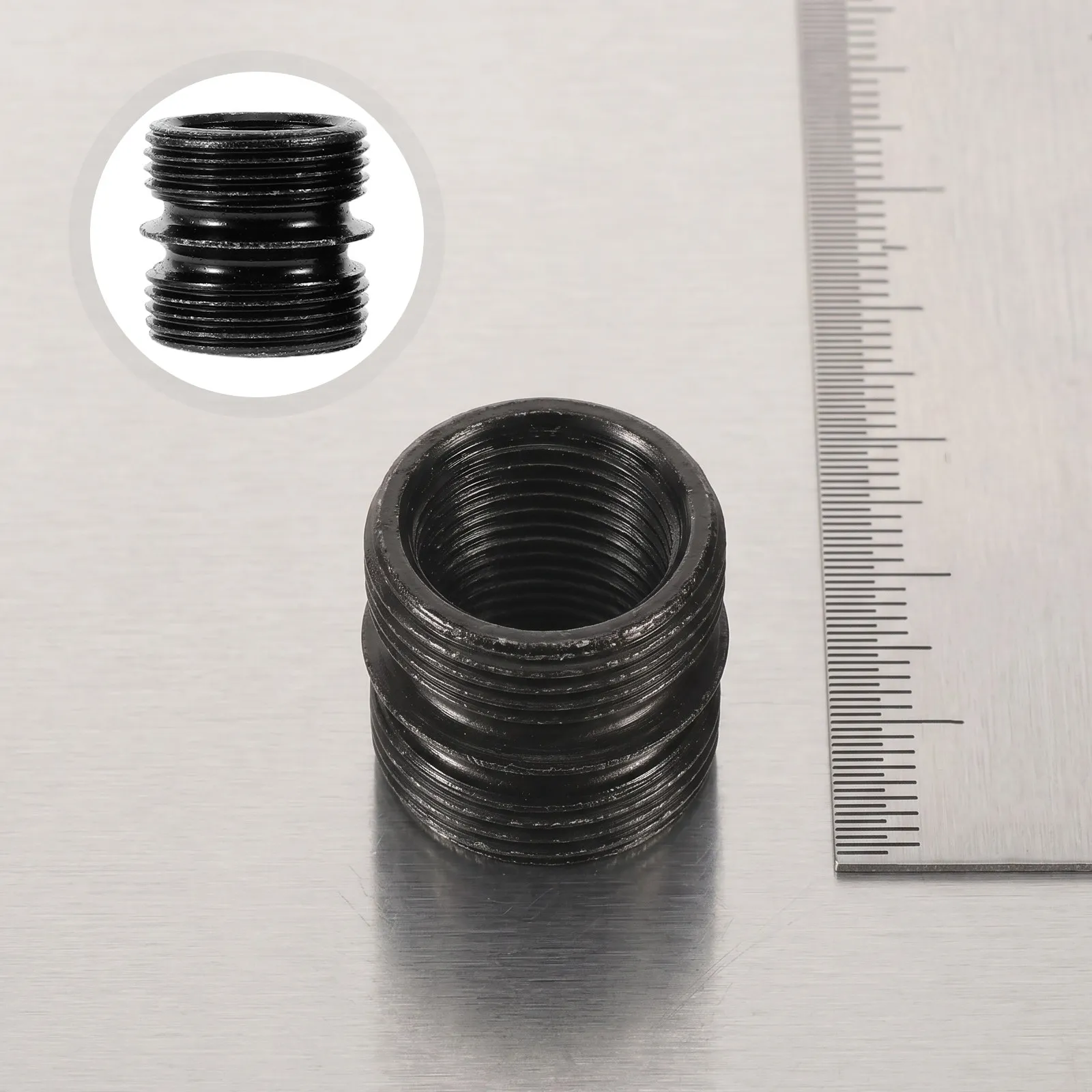 20Pcs Threaded Pole Connector Rack Extension Kit 22Mm Metal Wire Shelf Connector Parts for Garage Warehouse Workbench Shelving